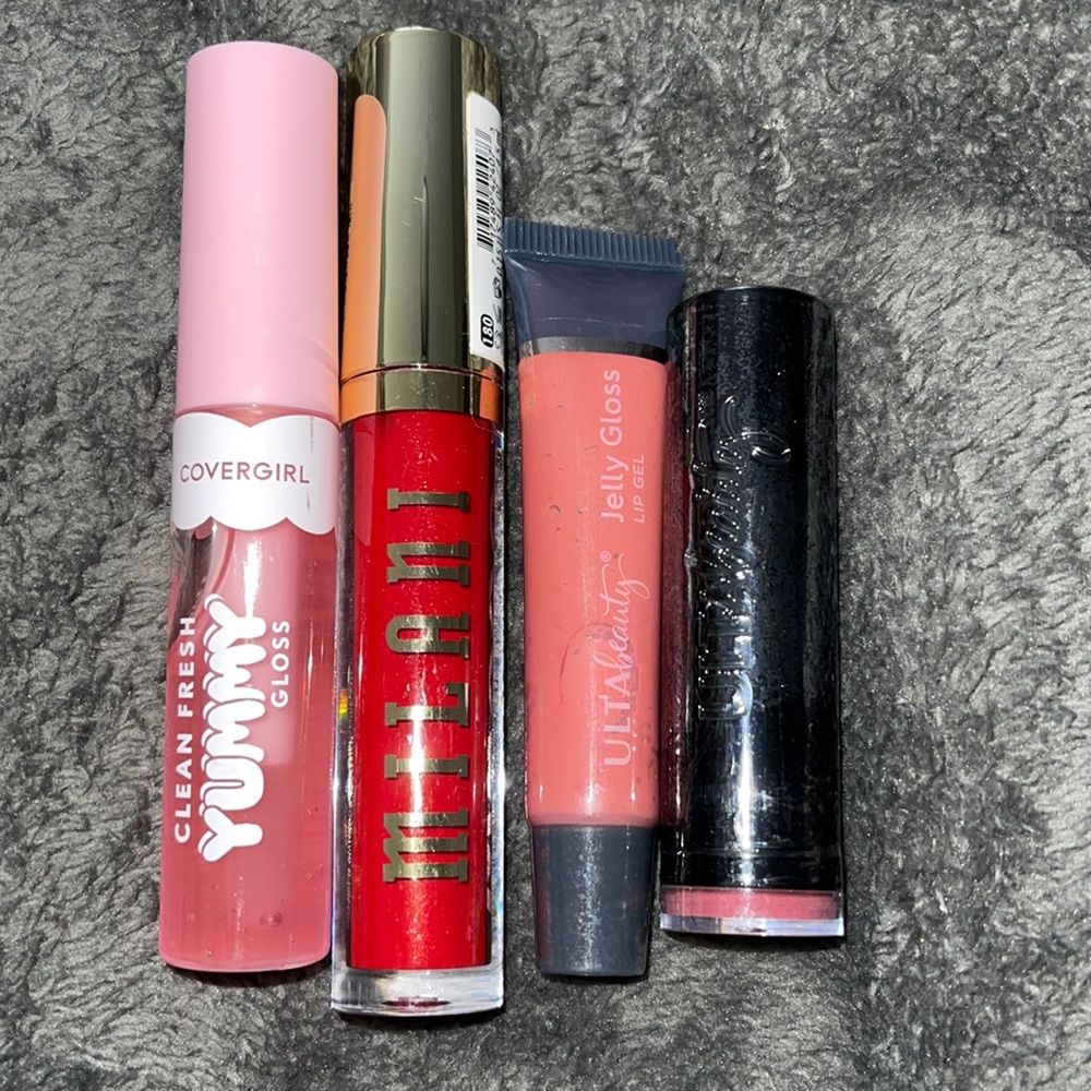 🆕 Ulta Beauty Milani and Covergirl Lip Bundle Lot